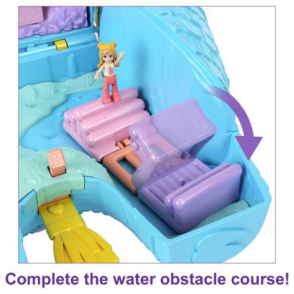 Polly Pocket Pajama Party Llama Party Playset