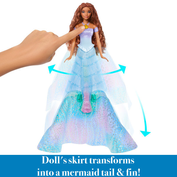 Disney The Little Mermaid Transforming Ariel Doll