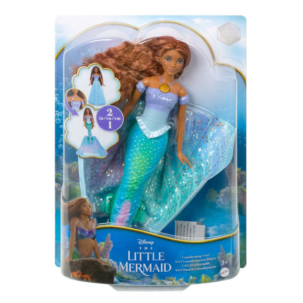 Disney The Little Mermaid Transforming Ariel Doll