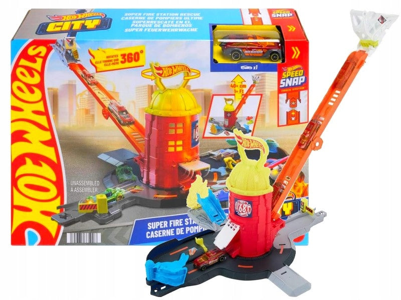 Hot Wheels City Super Fire Station Rescue