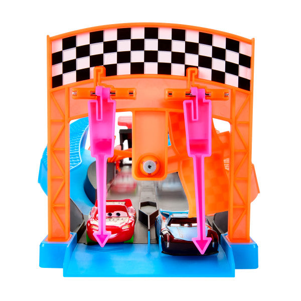 Disney And Pixar Cars Glow Racers Launch & Criss-Cross Glow Race Playset