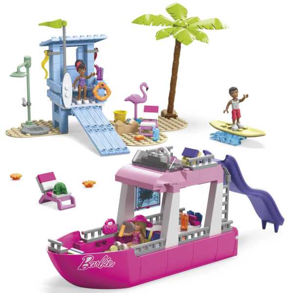 Mega Bloks Barbie Malibu Dream Boat