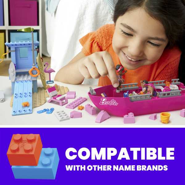 Mega Bloks Barbie Malibu Dream Boat