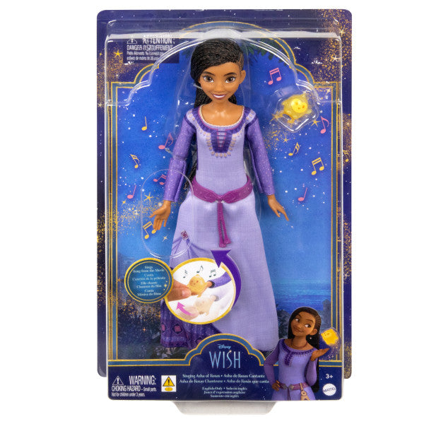 Disney Wish Singing Asha Of Rosas Fashion Doll