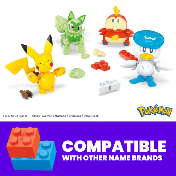 Mega Bloks Pokémon Paldea Region Team