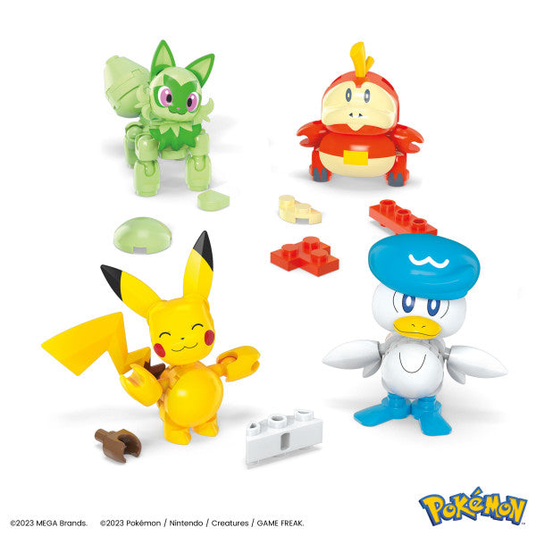 Mega Bloks Pokémon Paldea Region Team