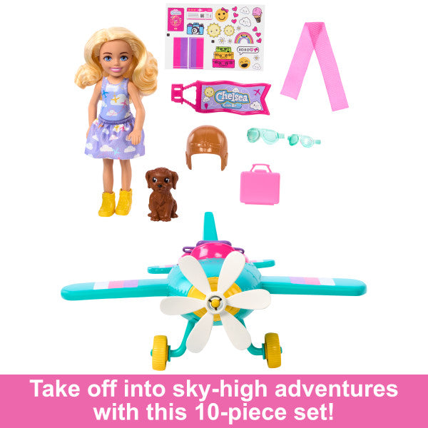 Barbie Chelsea Can Be… Plane Doll And Playset