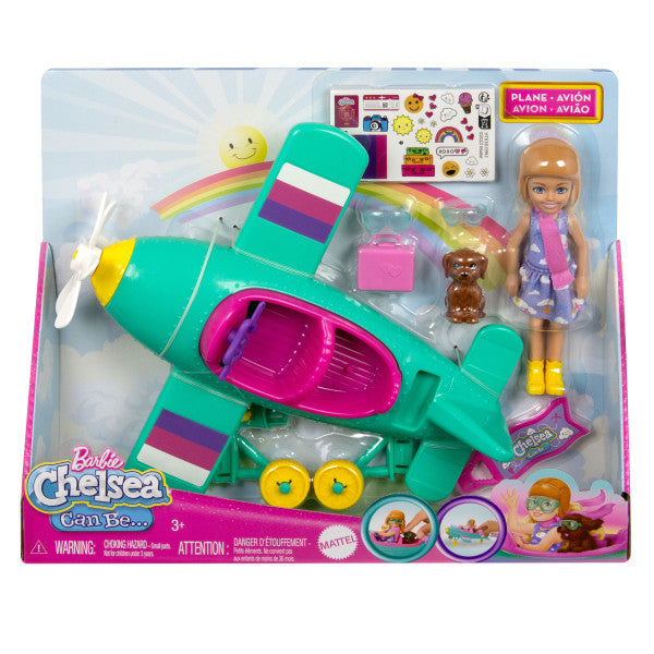 Barbie Chelsea Can Be… Plane Doll And Playset