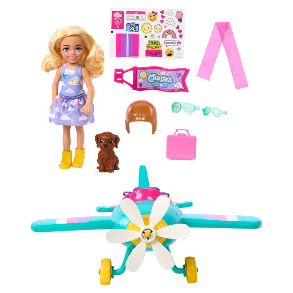 Barbie Chelsea Can Be… Plane Doll And Playset