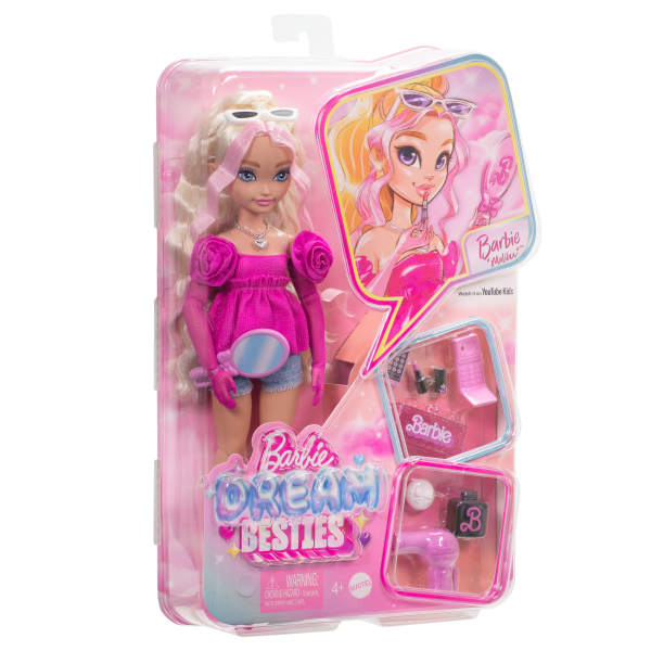 Barbie Dream Besties Barbie “Malibu' Doll And Accessories
