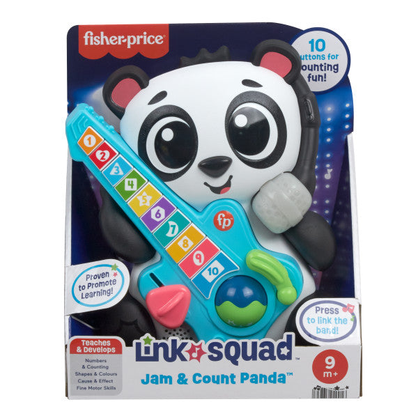 Fisher-Price  Link Squad Jam & Count Panda