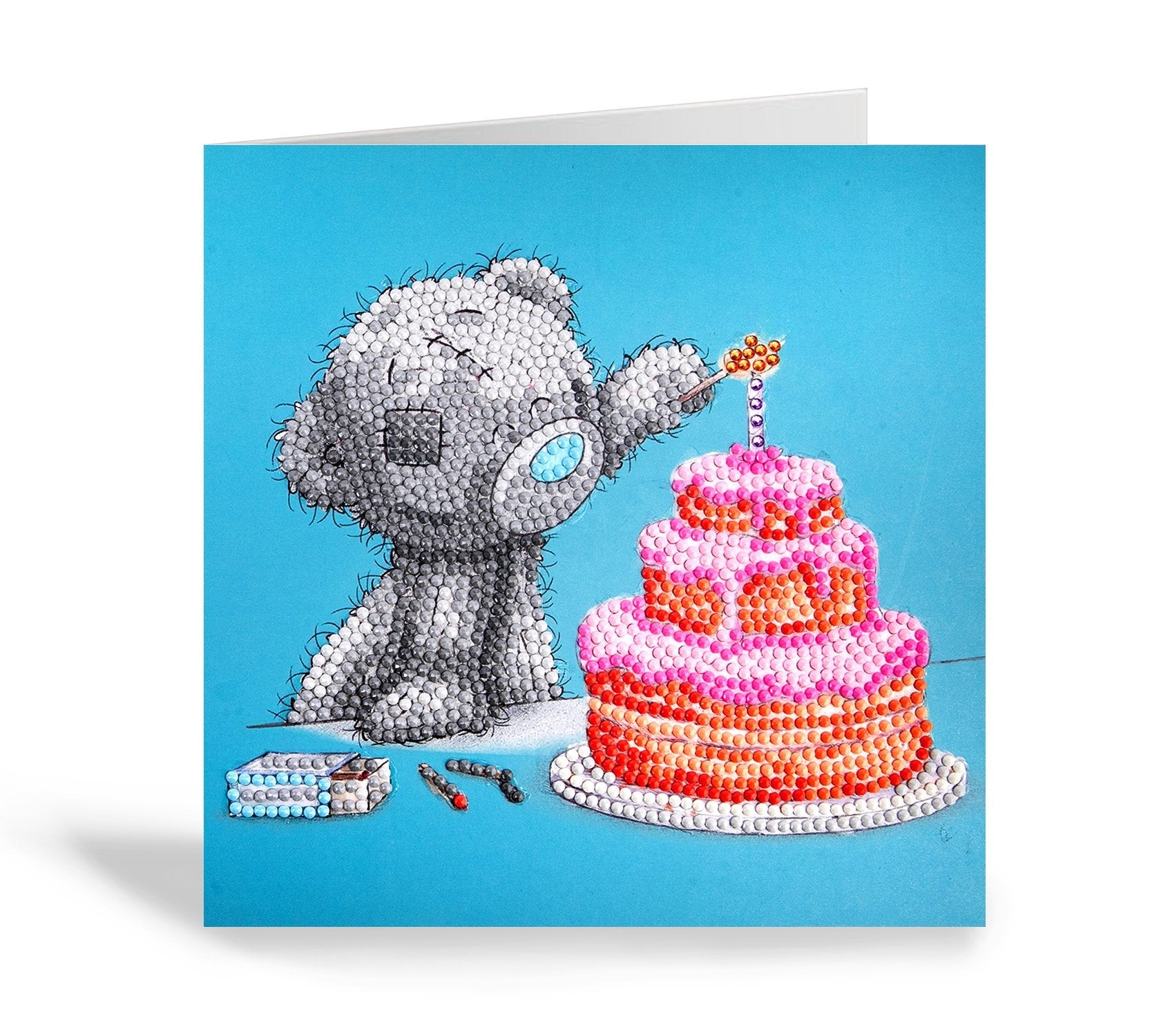 Happy Birthday, Crystal Art Card