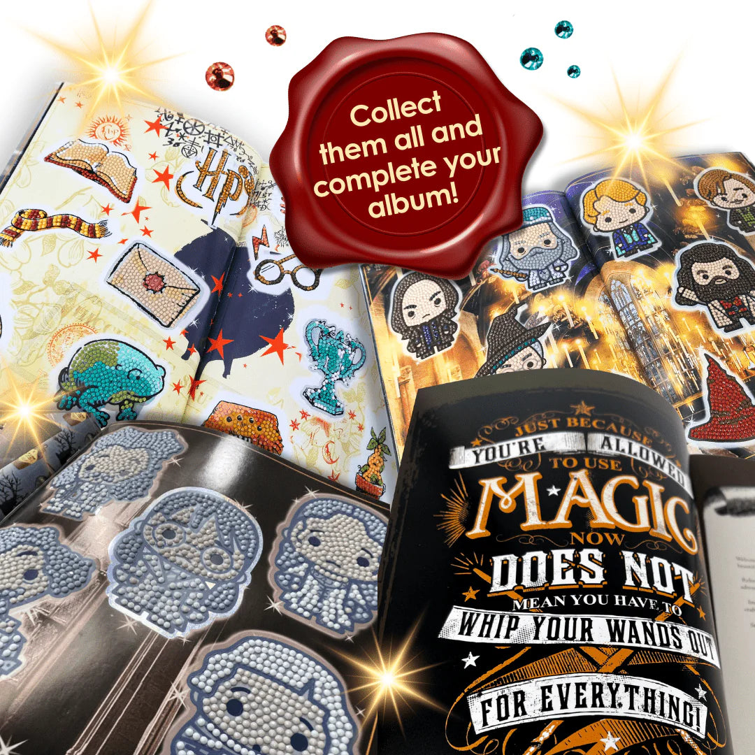 Harry Potter Crystal Art Sticker Album Starter Pack