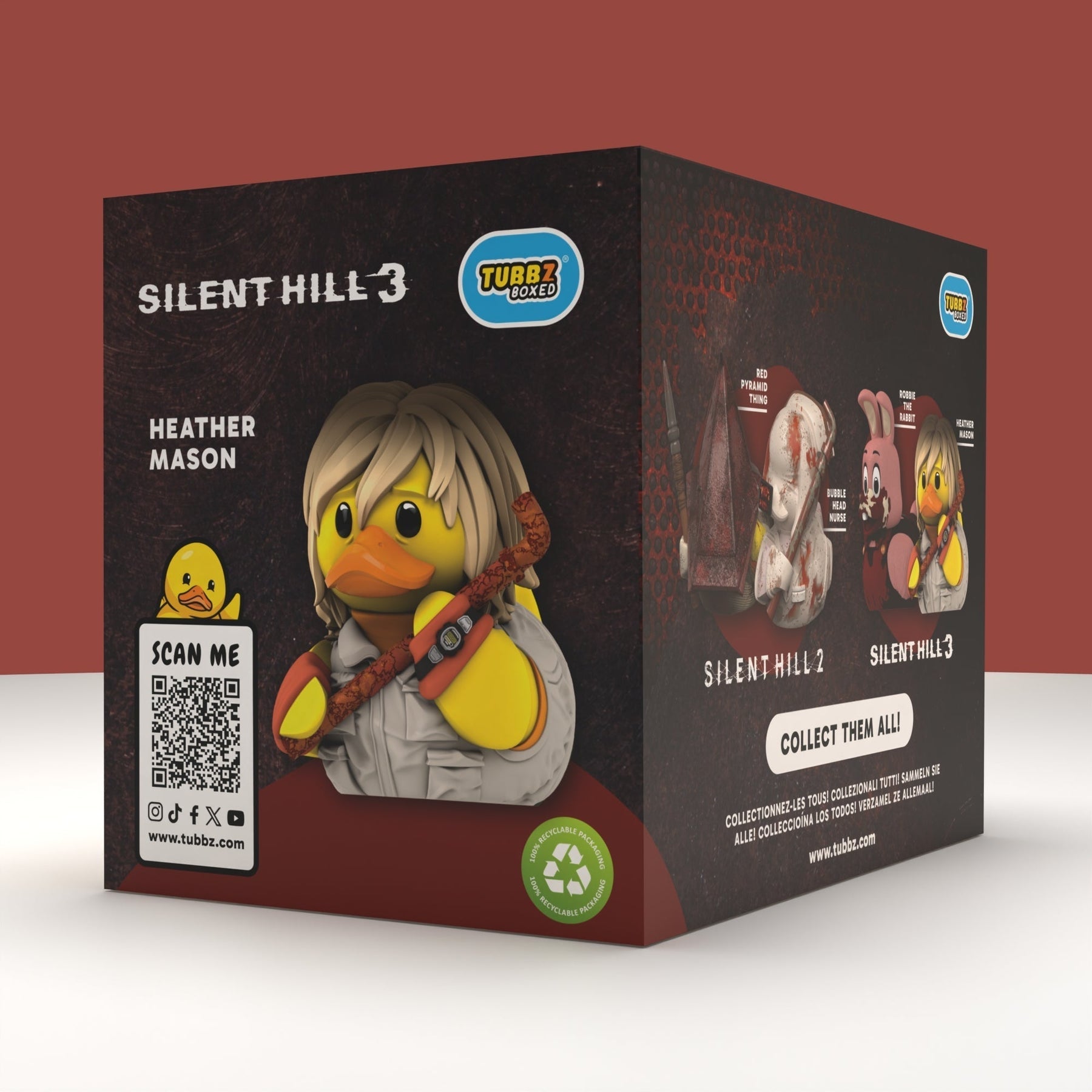 TUBBZ Silent Hill Heather Mason Collectible Duck Figure