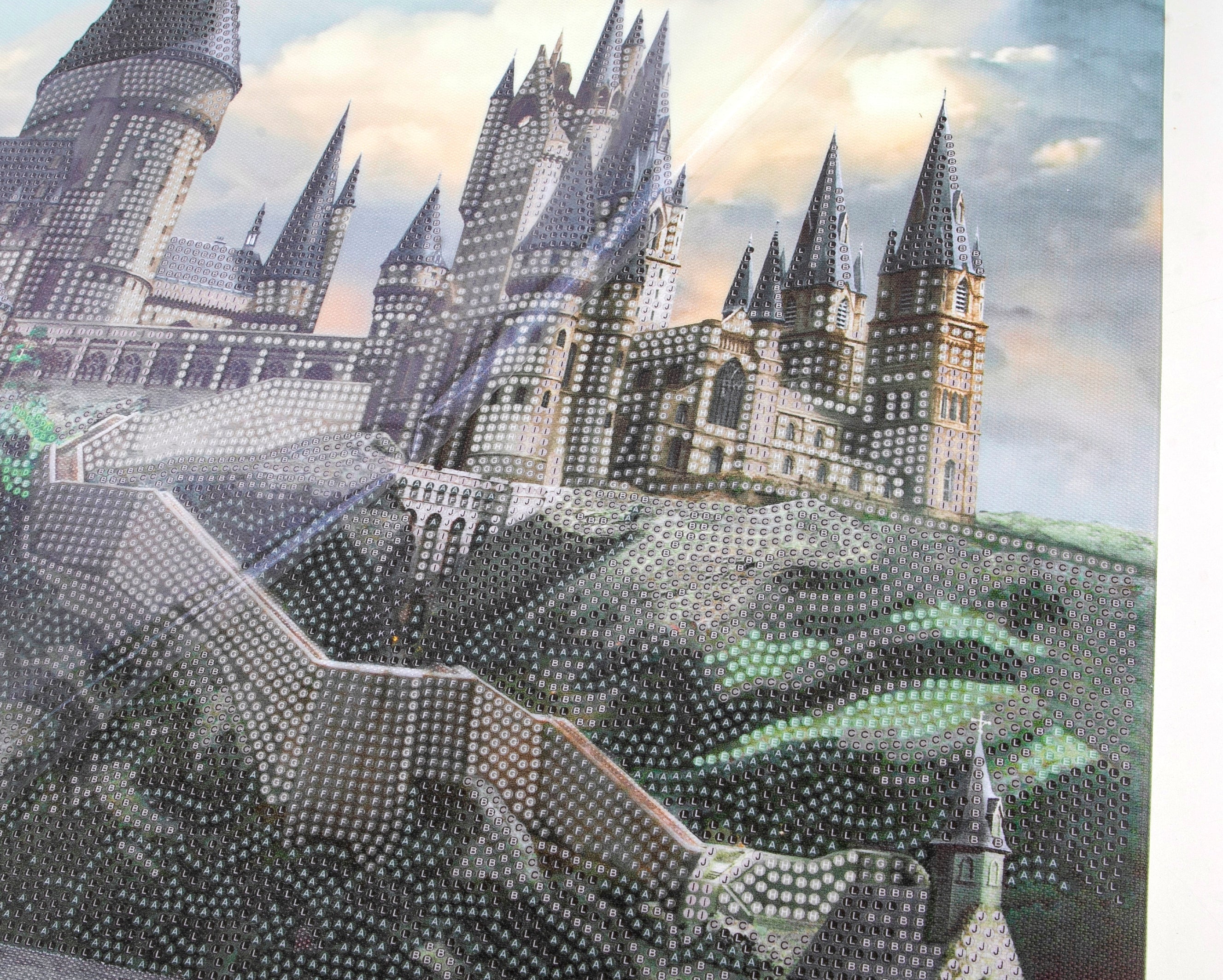 Hogwarts Castle, 40x50cm Crystal Art Kit