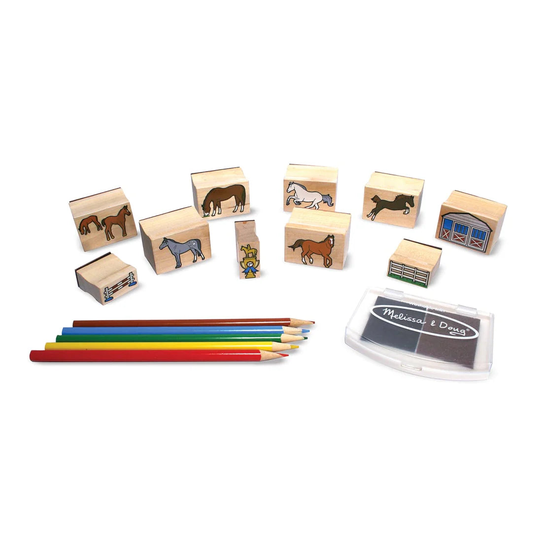 Horses Stamp Set