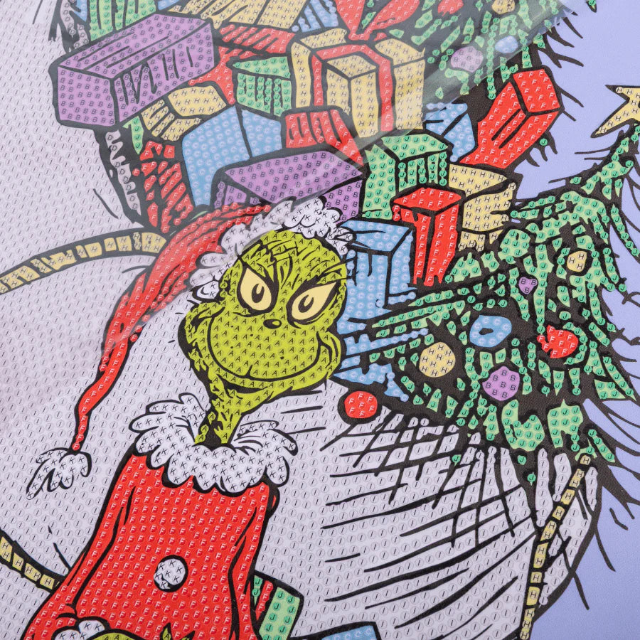 How The Grinch Stole Christmas, 40x50cm Crystal Art Scroll