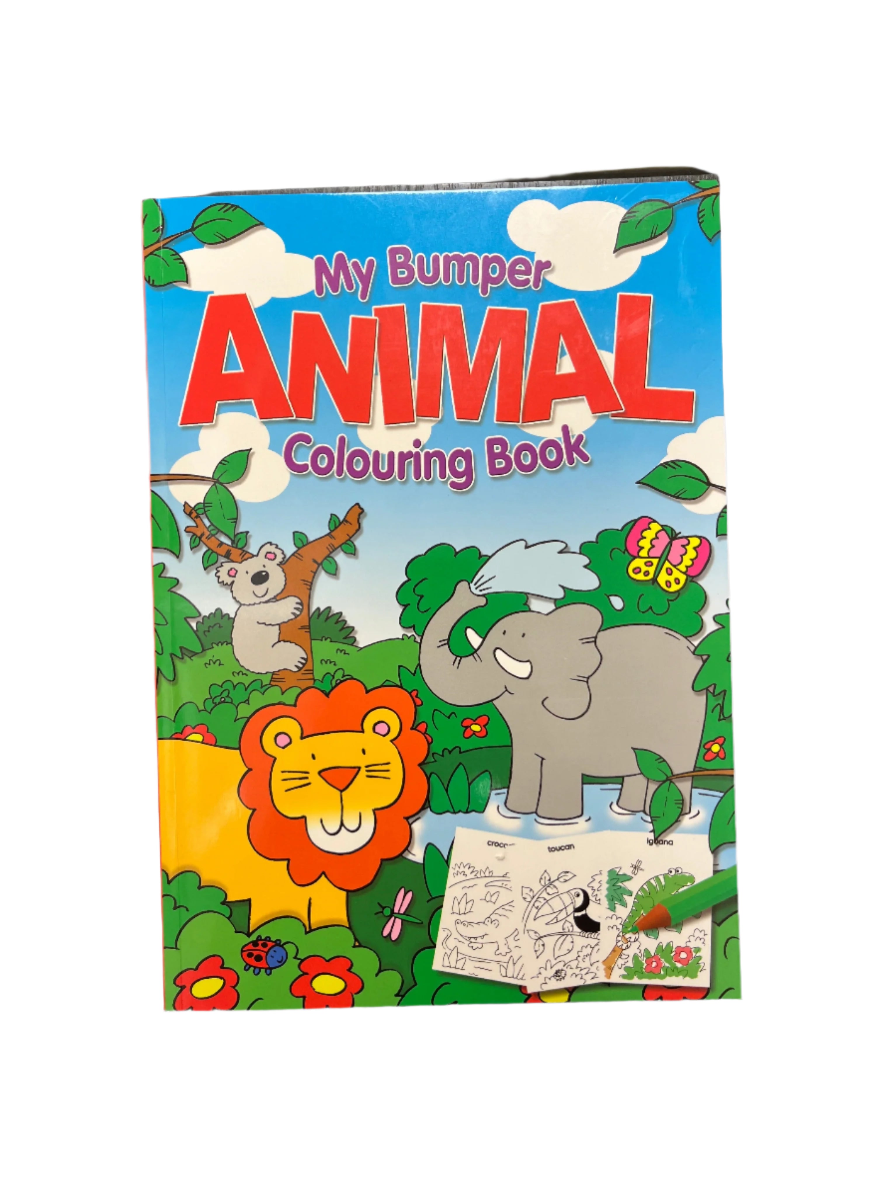 Animal Jumbo Colouring Book