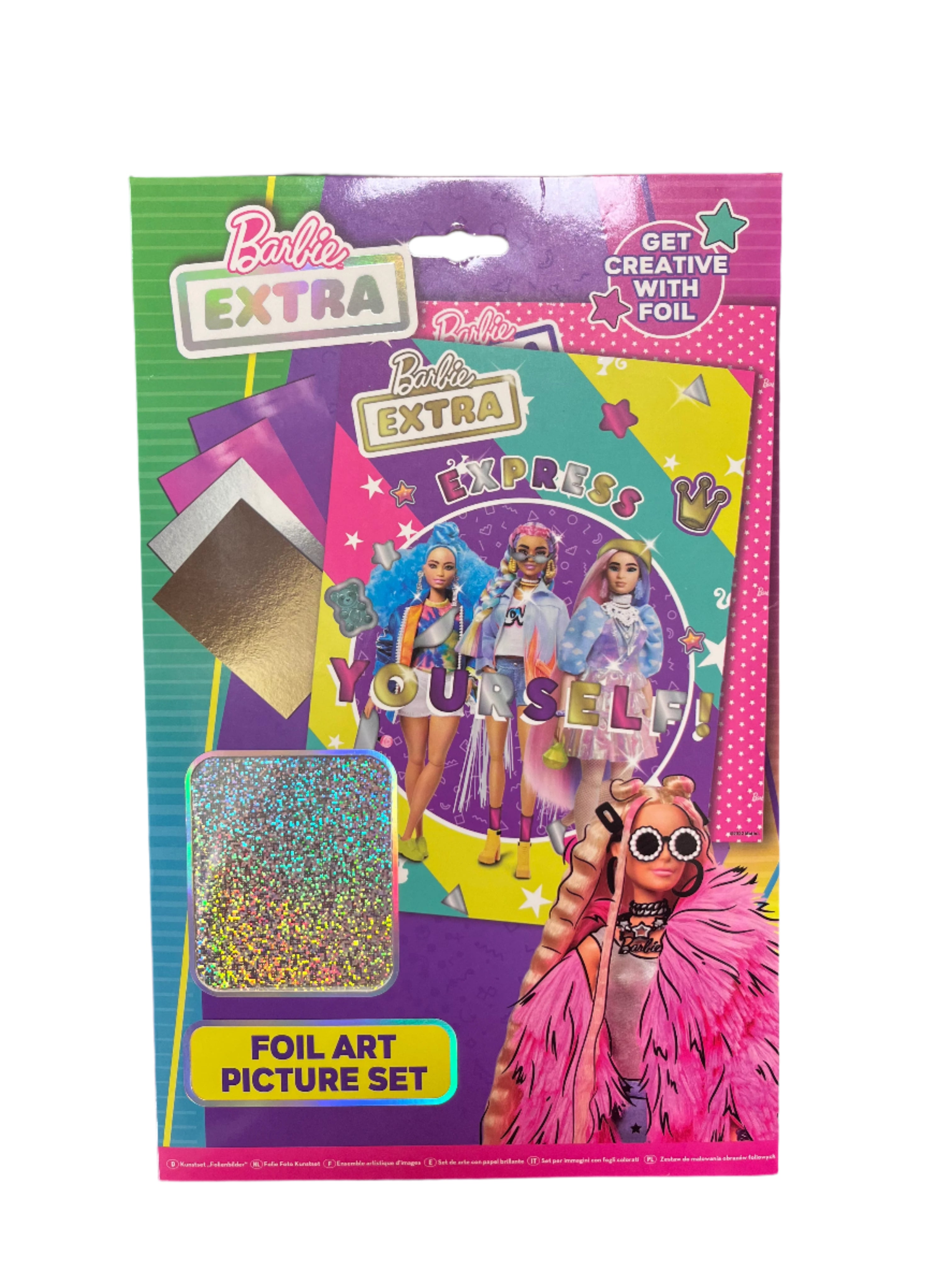 Barbie Extra Foil Picture Art