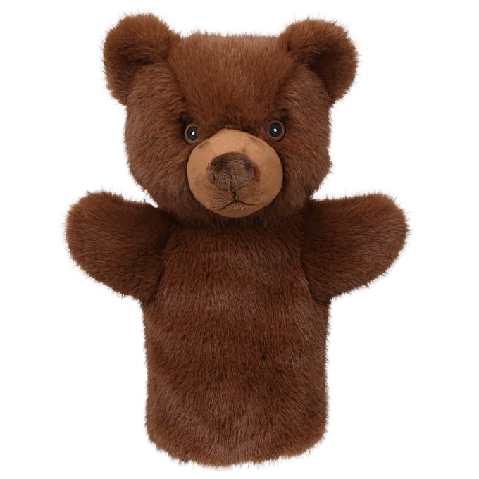 Eco Animal Puppet Buddies Bear (Brown)
