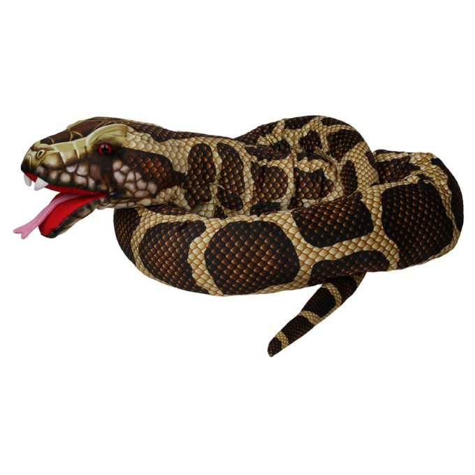 Large Creatures Brown Snake Puppet