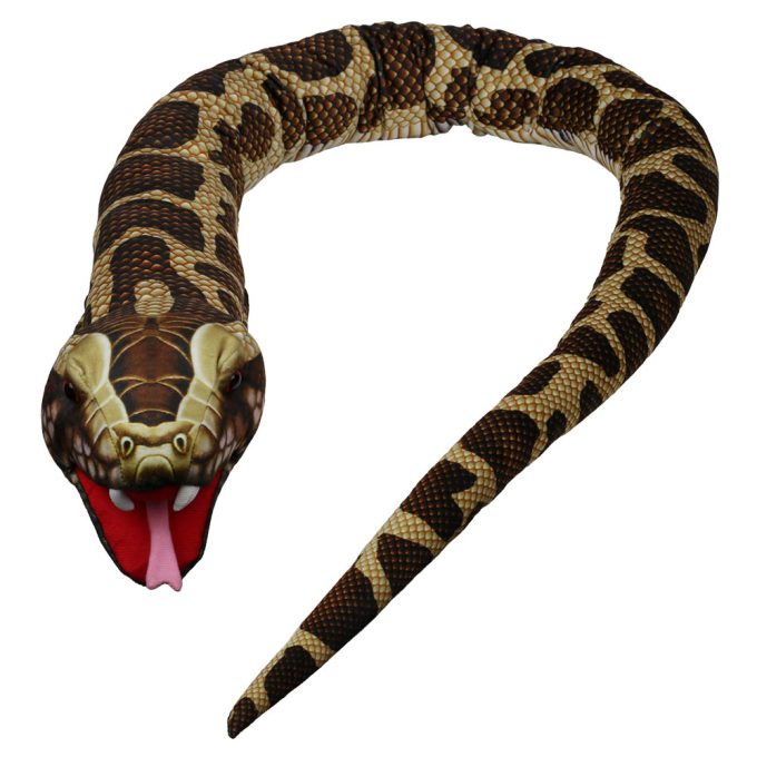 Large Creatures Brown Snake Puppet