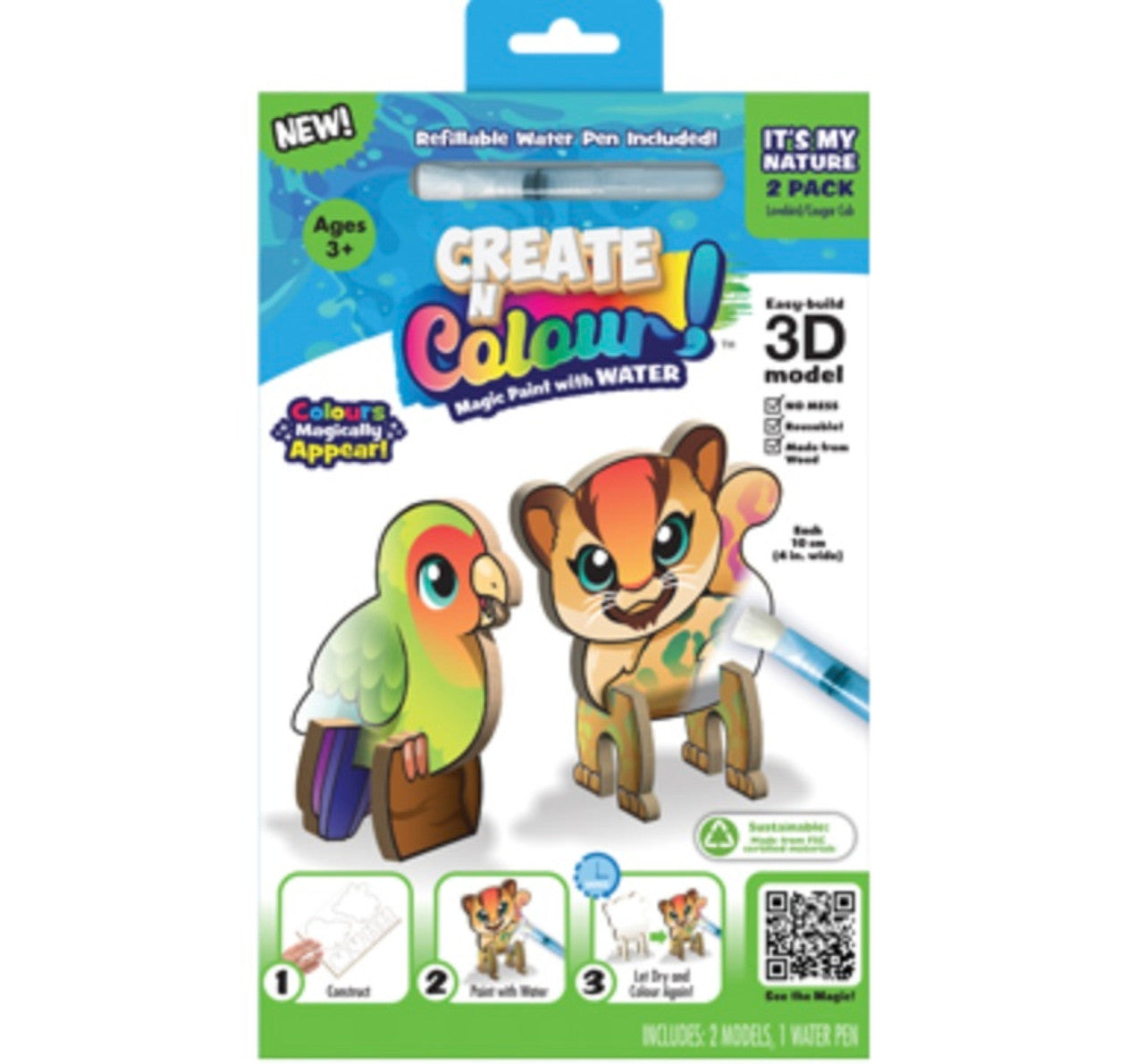 Create N Colour Cougar & Lovebird