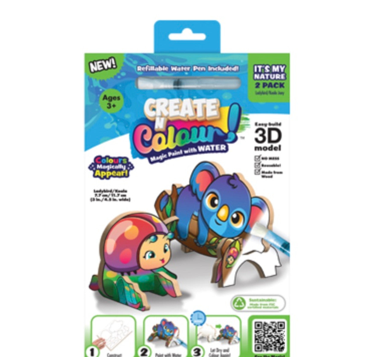 Create N Colour Koala & Ladybird