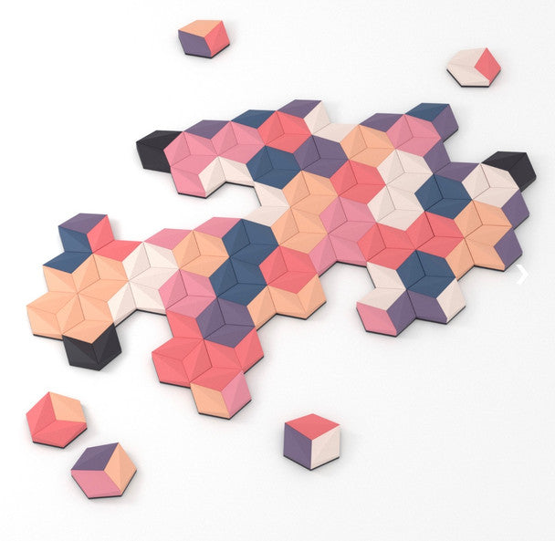 CUBED Next Level Dominoes Game Set