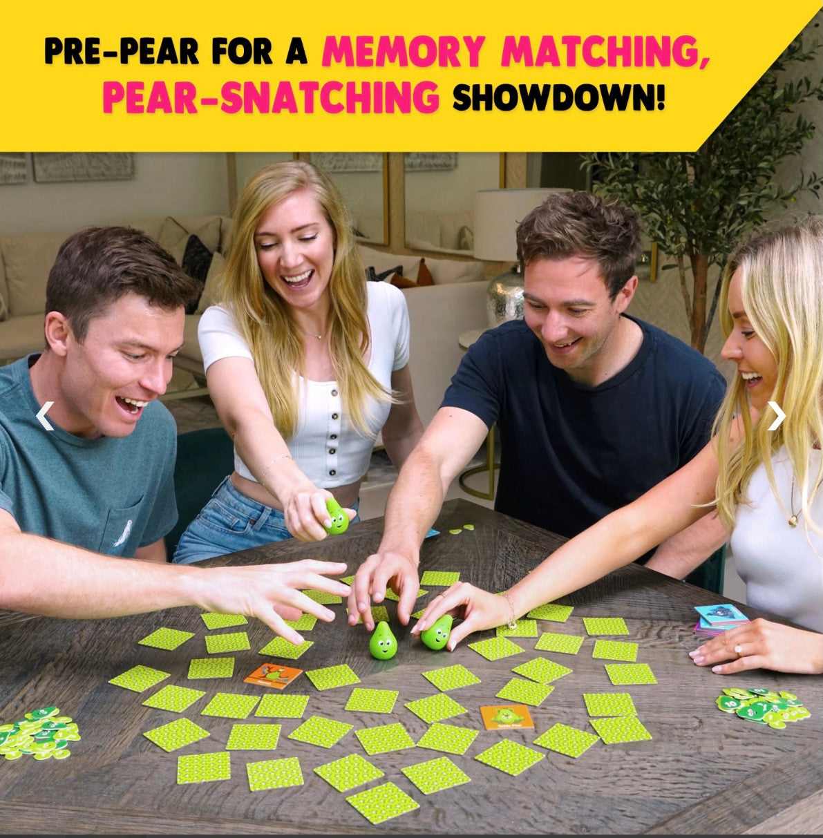 Snatching Pears Family Board Game