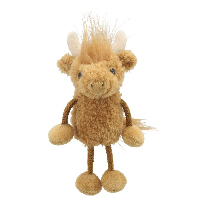 Finger Puppets Highland Cow