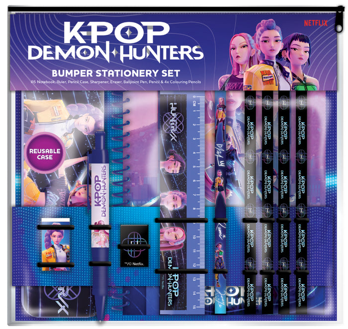 K-Pop Demon Hunters Huntrix A5 Stationery Set