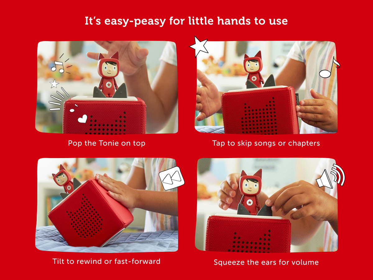 Tonies Starter Set Red