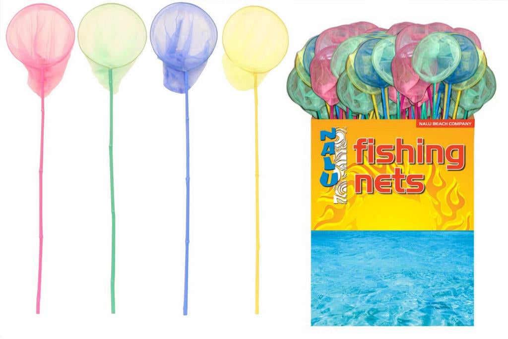 90Cm 4 Asst Colour Pvc Coated Fishing Nets