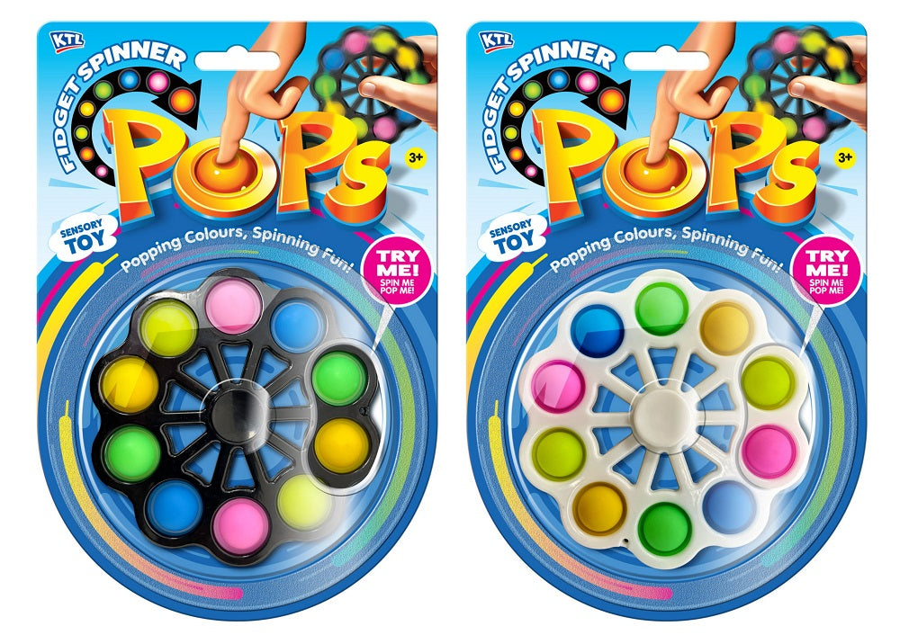 Push And Pop Mega Spinner Asst