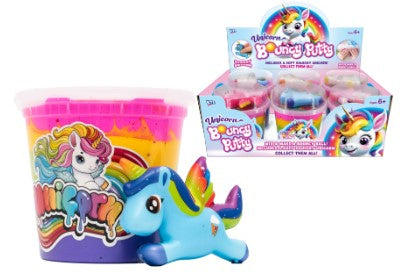 Large Unicorn Bouncing Putty Tub