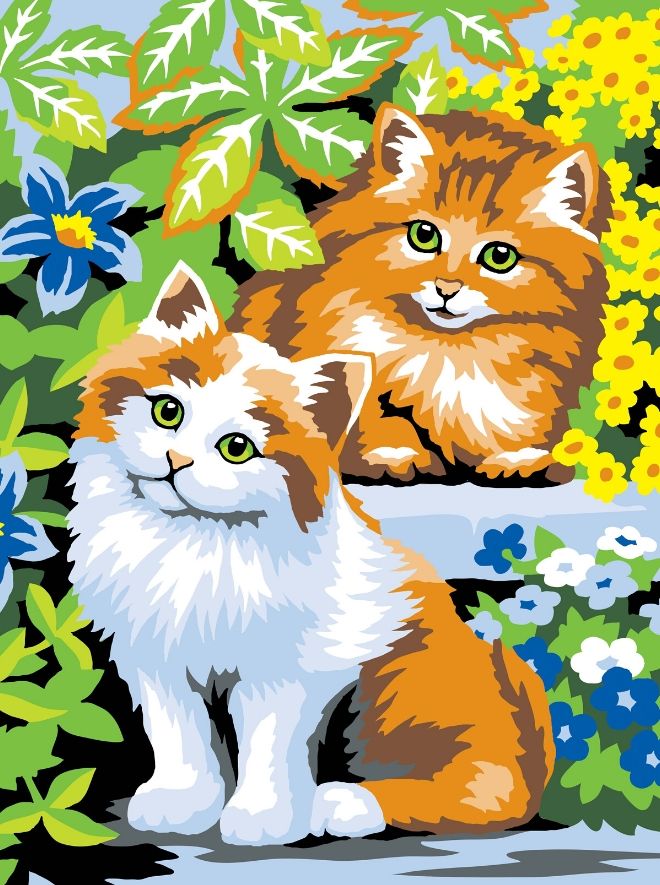Junior Painting By Numbers Kittens