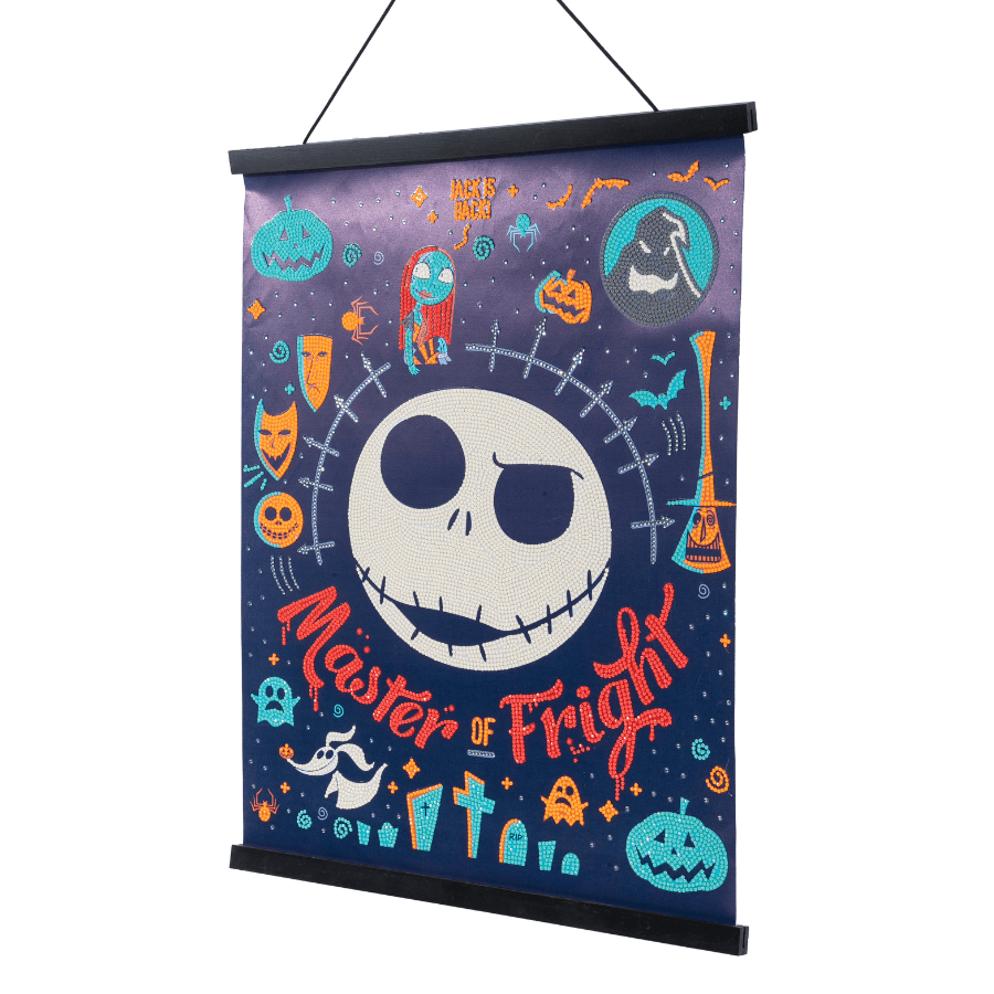 Nightmare Before Christmas, 40x50cm Crystal Art Scroll