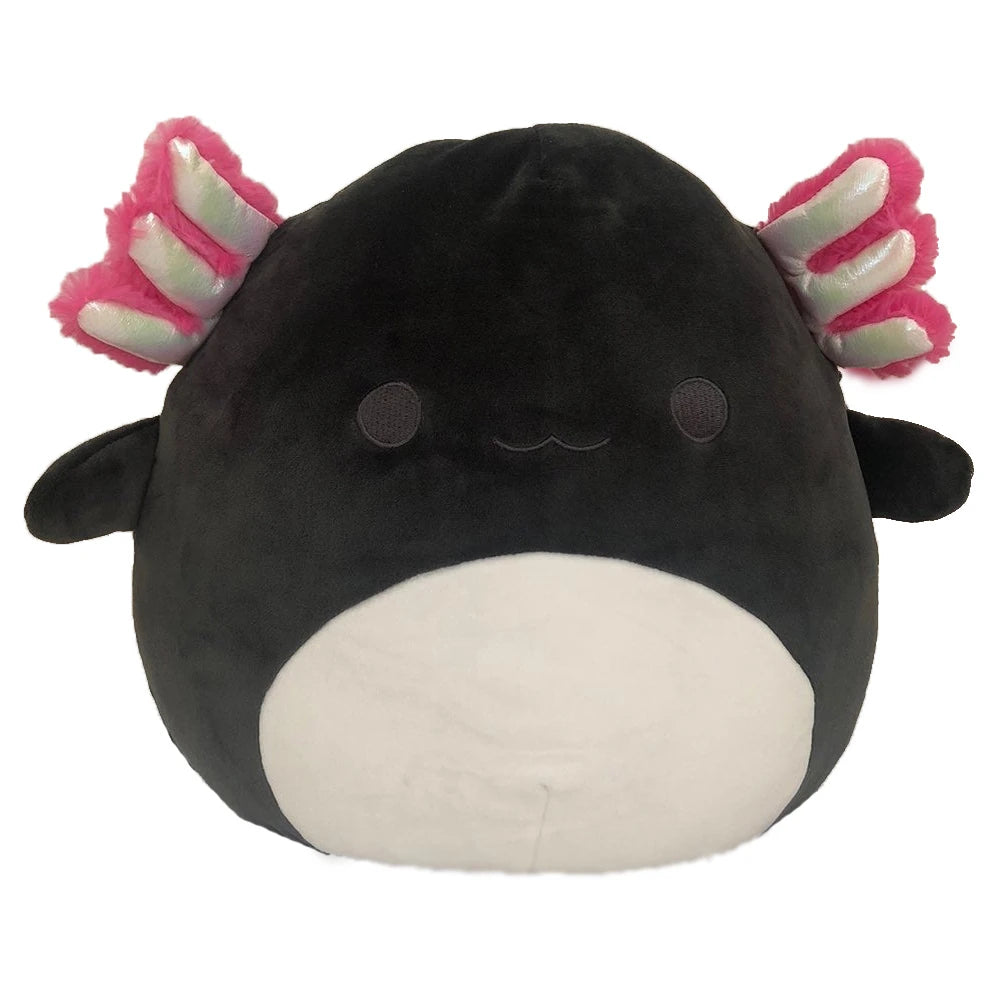 7.5 Squishmallows Jaelyn - Black Axolotl W/White Belly and Gills