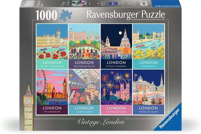 Vintage London 1000pc Puzzle