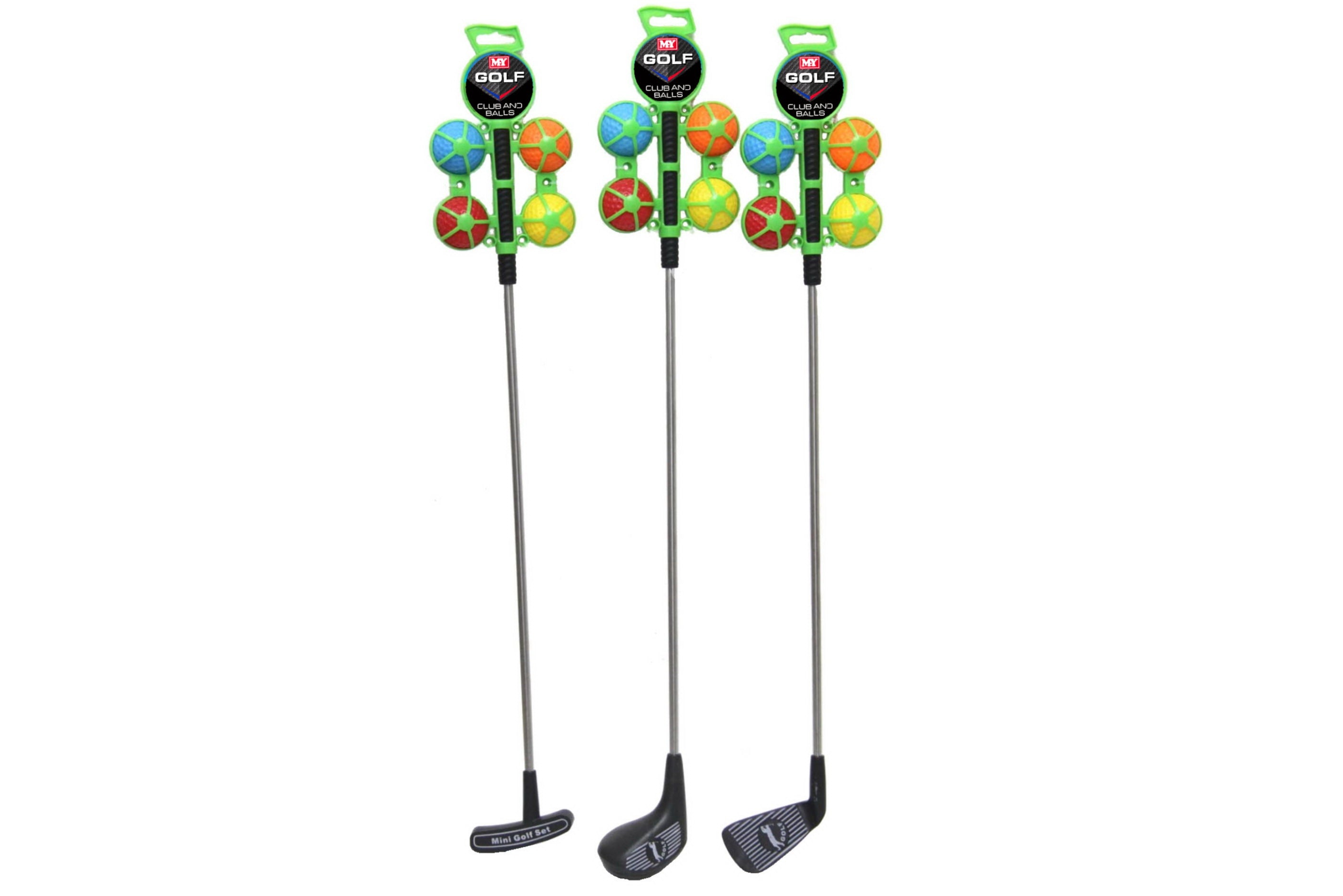 Golf Club with 4 Balls