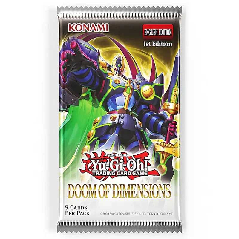 Yu-Gi-Oh: Doom Of Dimensions Booster Pack