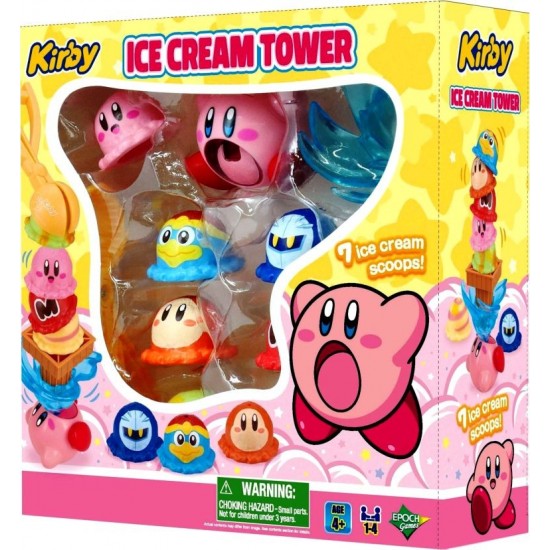 Kirby Ice Cream Tower Stacking Game