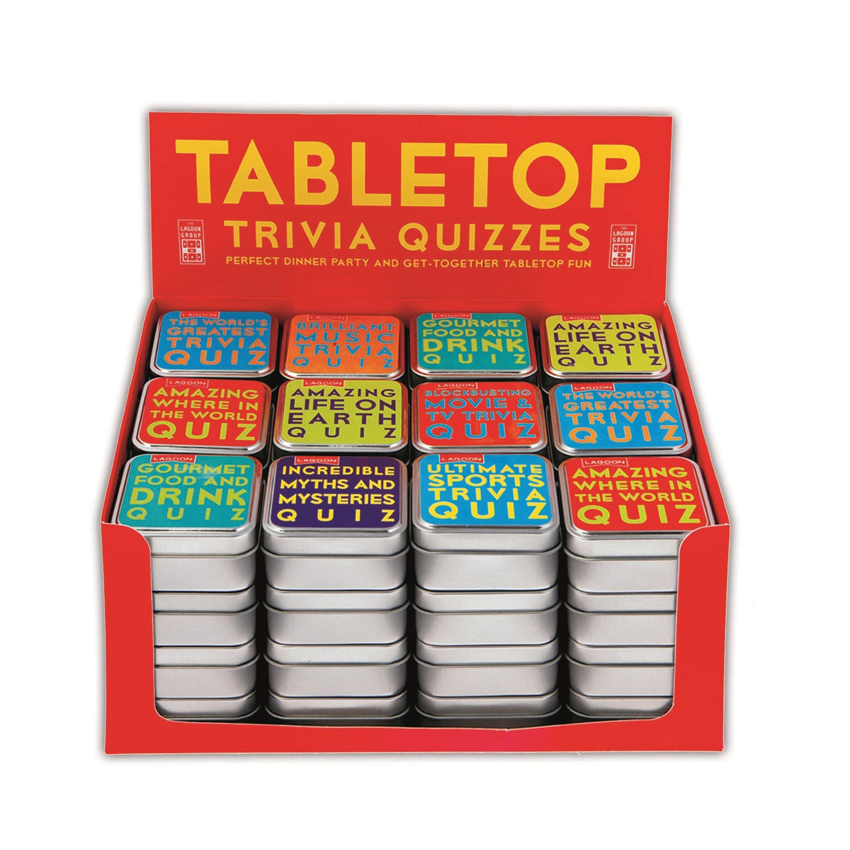 Lagoon Tabletop Trivia Quiz Game Assortment