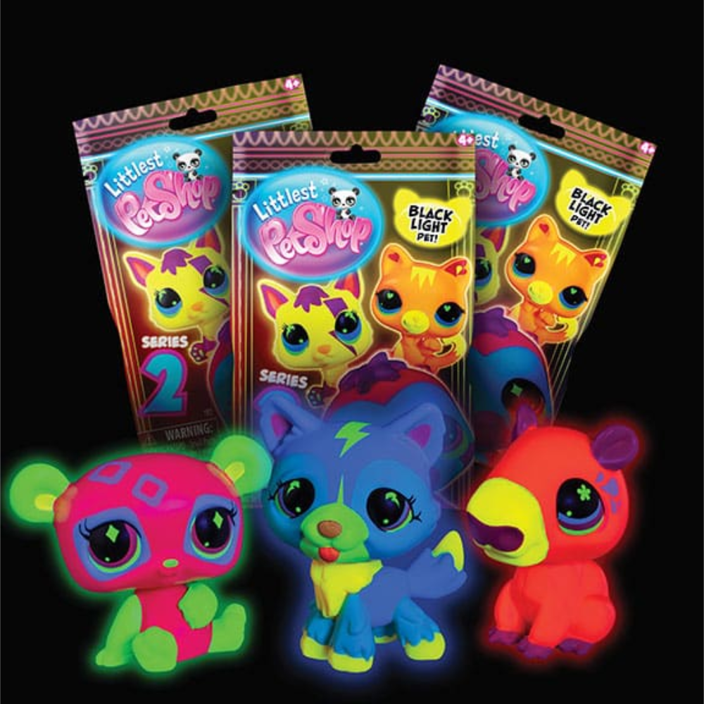 Littlest Pet Shop Black Light Pets Series 2