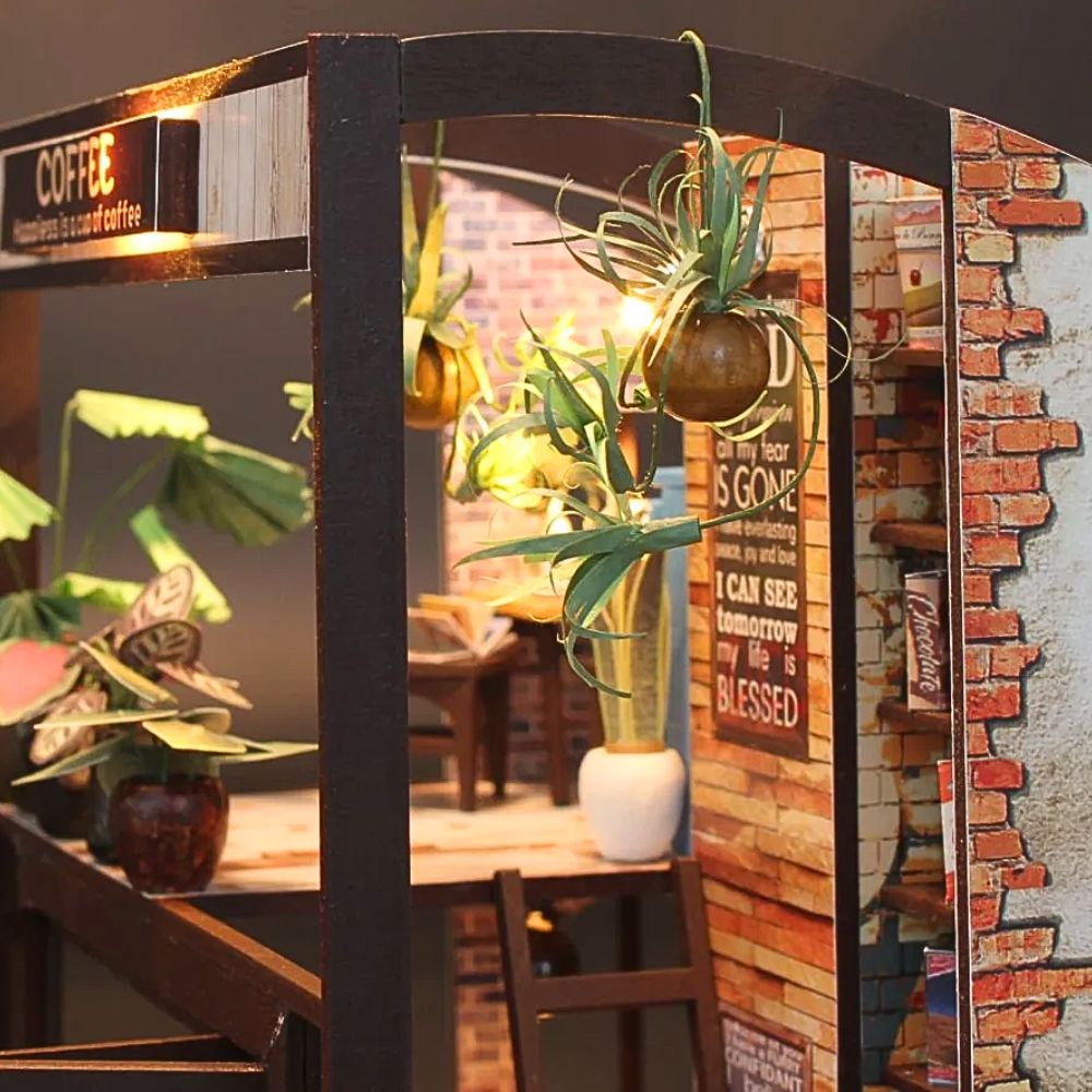 Miniature House DIY Kit - Coffee House