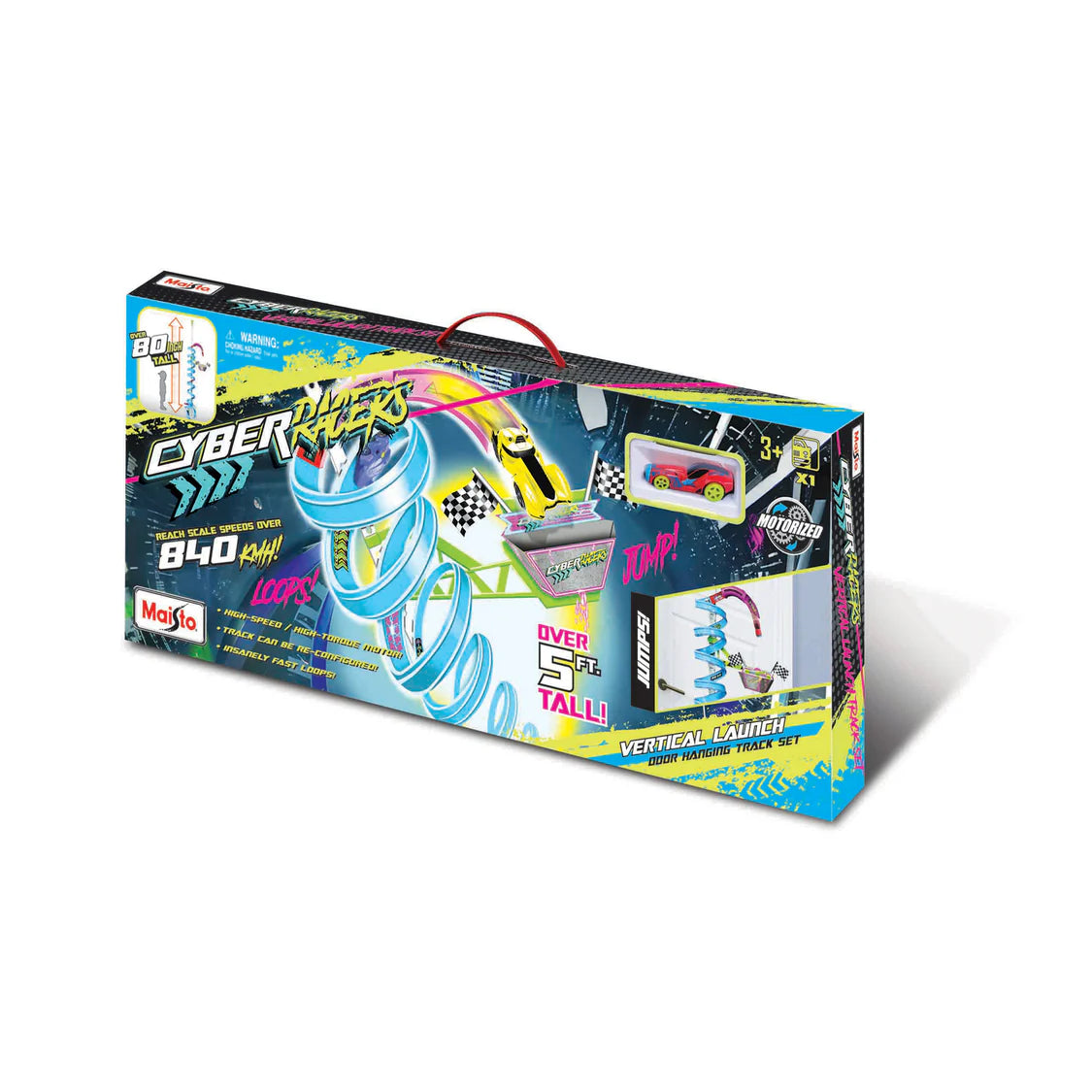 Cyber Racers Door Hoop Playset