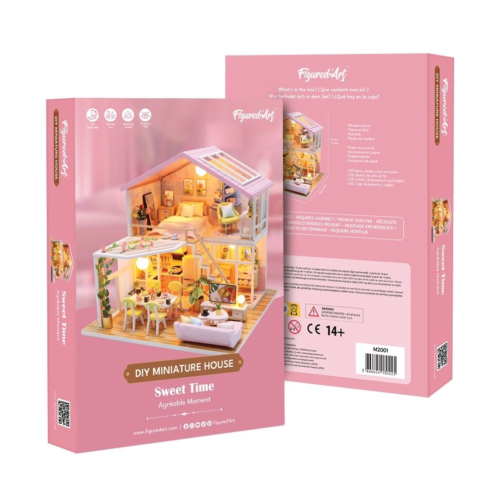 DIY Miniature House Kit - Sweet Time