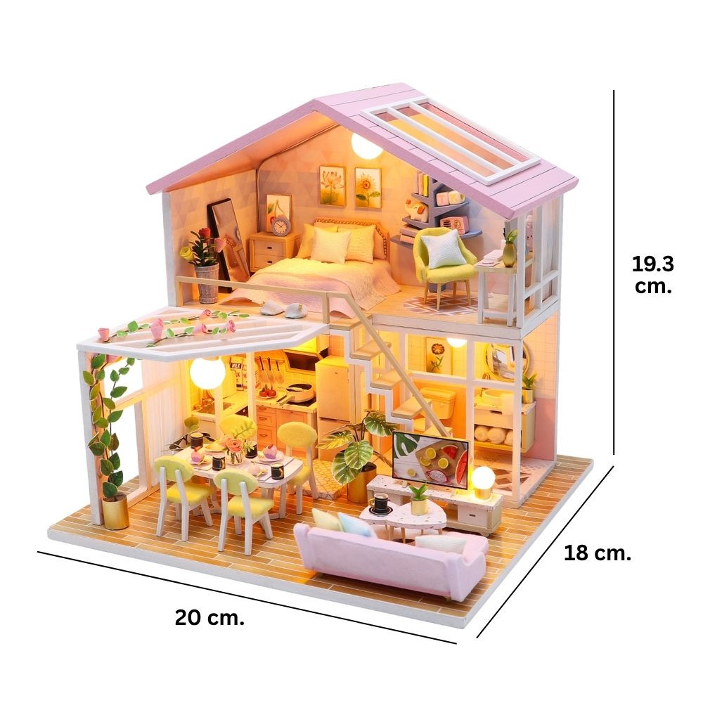 DIY Miniature House Kit - Sweet Time