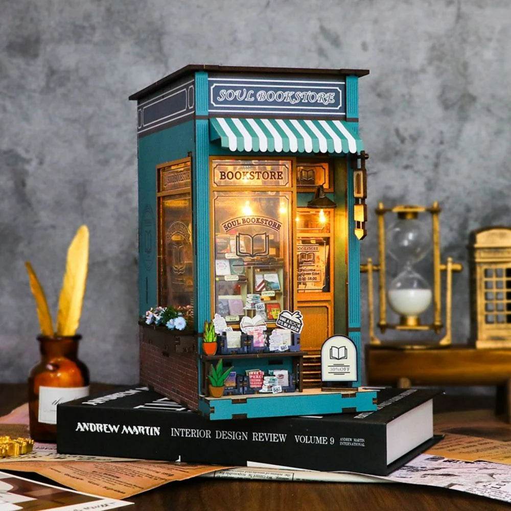 Soul Bookstore (DIY Book Nook Kit)